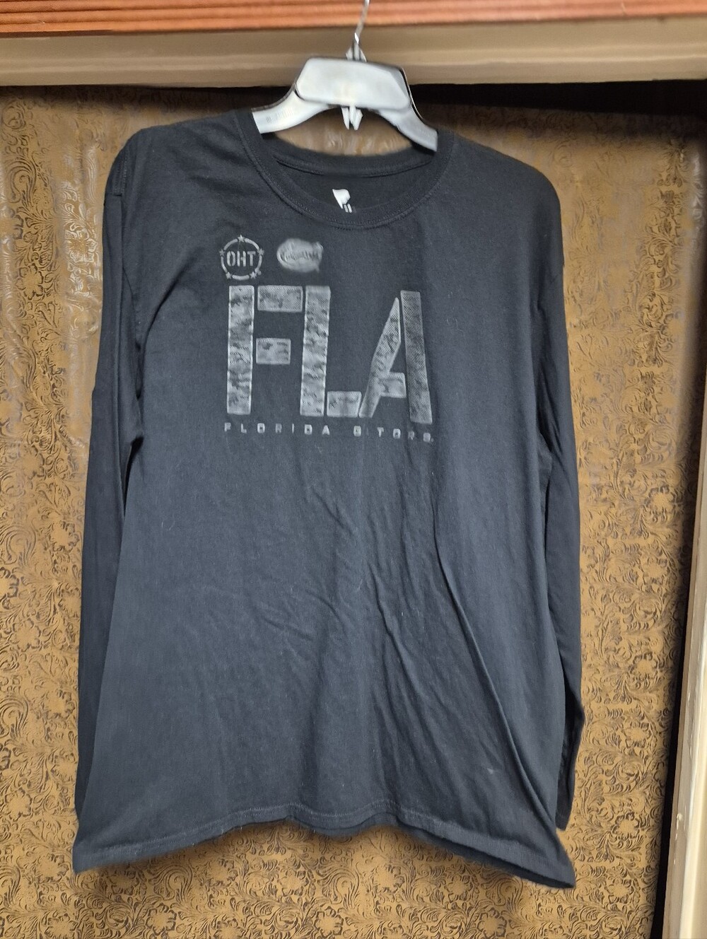 Fanatics Black FLA Long Sleeve Graphic Tee